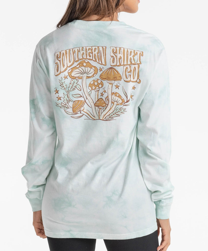 Southern Shirt Co - Gnome Home Tie Dye Tee Longsleeve