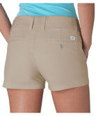 Southern Tide - Ladies Chino Shorts 3" - Stone Back