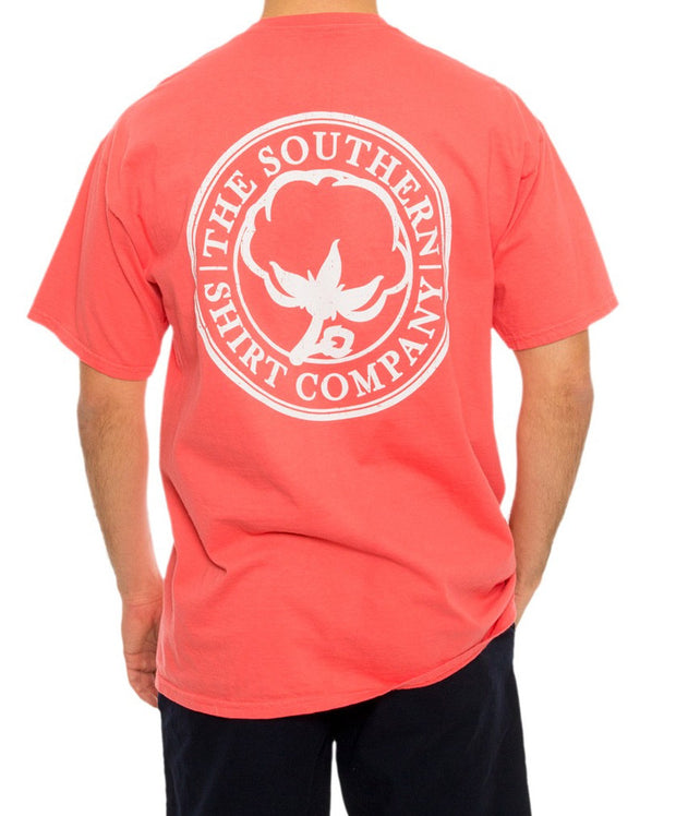 Southern Shirt Co. - Seaside Logo Tee - Sugar Coral