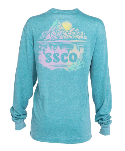 Southern Shirt Co - Watercolor Wilderness Long Sleeve Tee