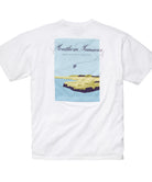 Southern Proper - Chase Tail Tee - White