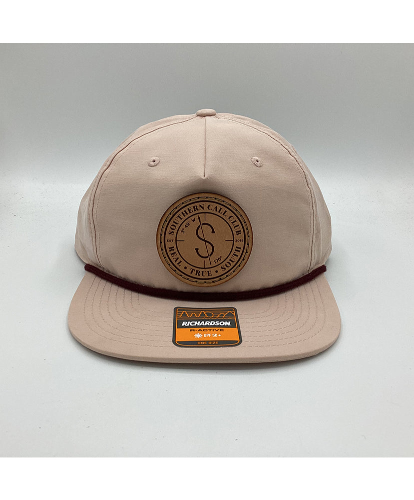 Southern Call Club - Leather Patch Rope Hat