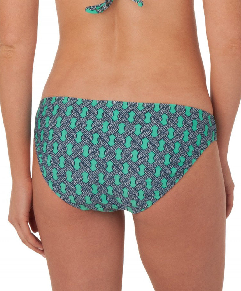 Southern Tide - Ladies Printed Bikini Bottoms - Bermuda Teal