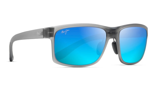 Maui Jim Men´s Polarized Pokowai Arch B43911M Grey Rectangle Sunglasses  通販情報