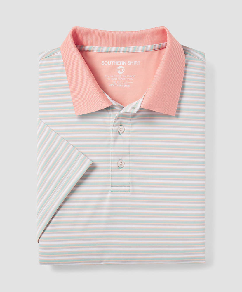 Southern Shirt Co - Havana Stripe Polo