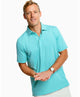 Southern Tide - Driver Heather Micro Stripe Perf Polo
