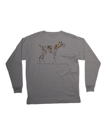 Southern Point - Old School Camo Long Sleeve Tee