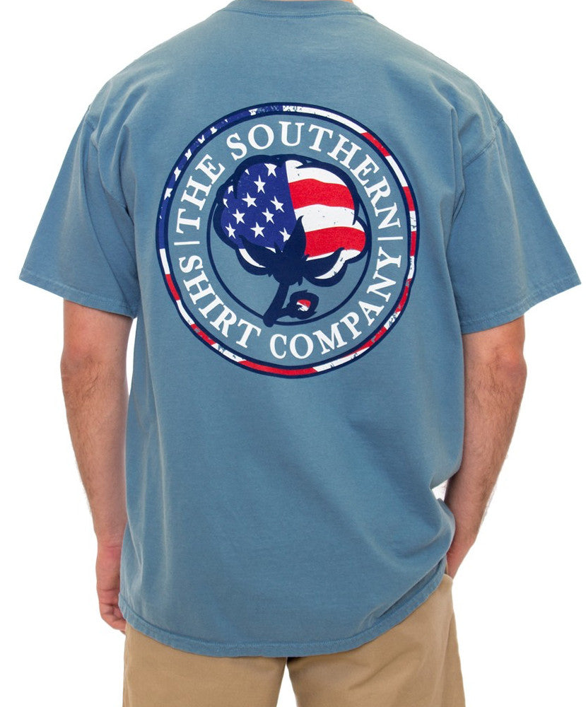 Southern Shirt Co - USA Logo Pocket Tee