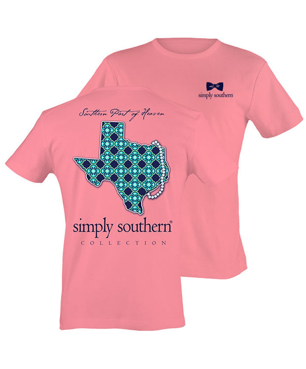 Simply Southern - Southern Part Of Heaven Texas Tee