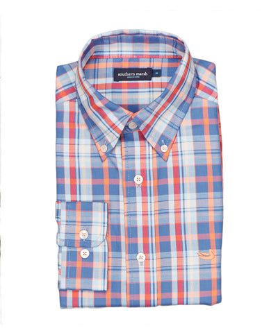 Southern Marsh - Walton Plaid Shirt