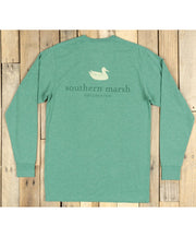 Southern Marsh - Authentic Long Sleeve Tee - Heather