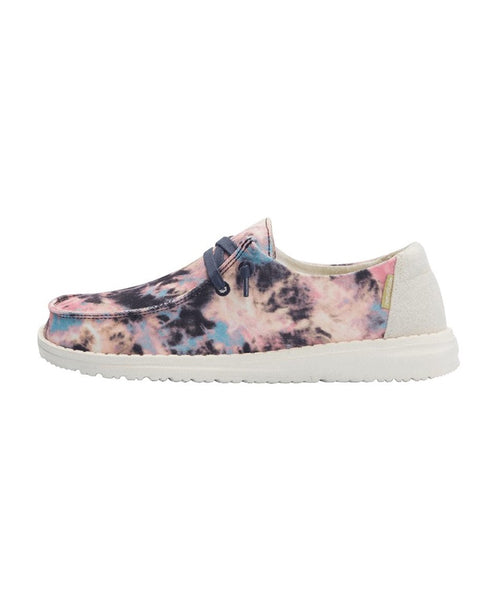 Hey Dude Women\'s Denny Tie Dye Brown Multicolor Casual Shoes 8 122051630: Hey Dude Women main image 4