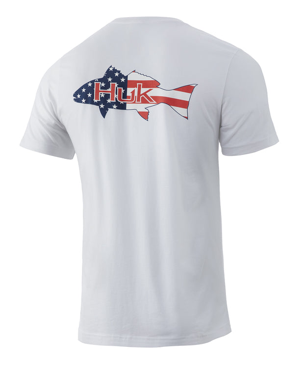 Huk - Fish Flag Americana Tee