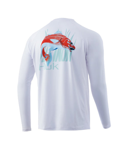 Huk - VC Redfish Bright Long Sleeve