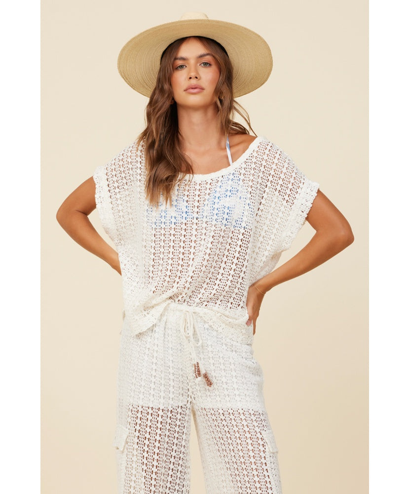 Eyes On Me Crochet Top