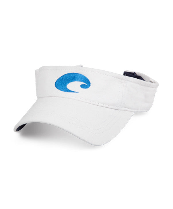 Costa - Cotton Visor - White