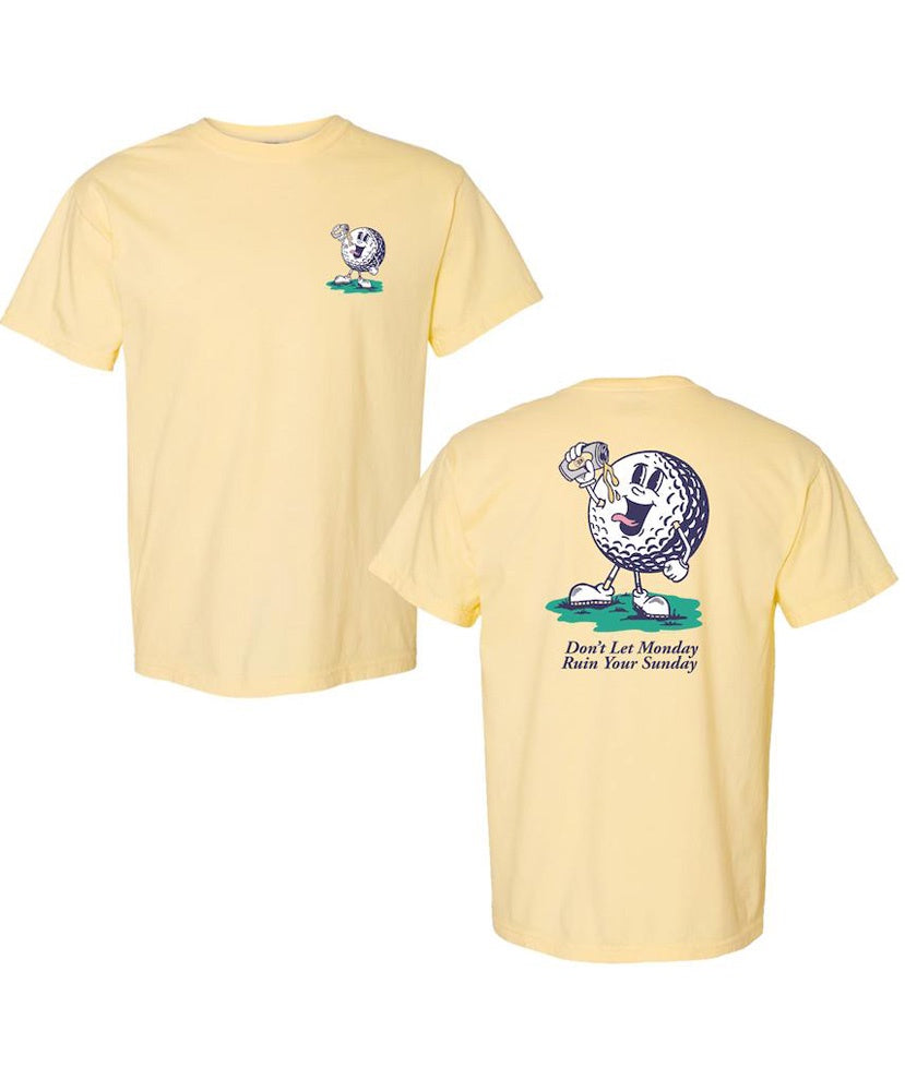 Barstool Golf - Don't Let Monday Ruin Your Sunday Golf Tee