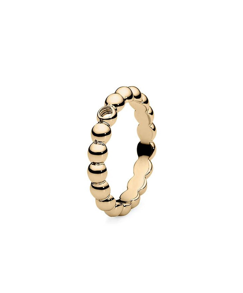 Interchangeable Basic Ring Veroli Gold | QUDO