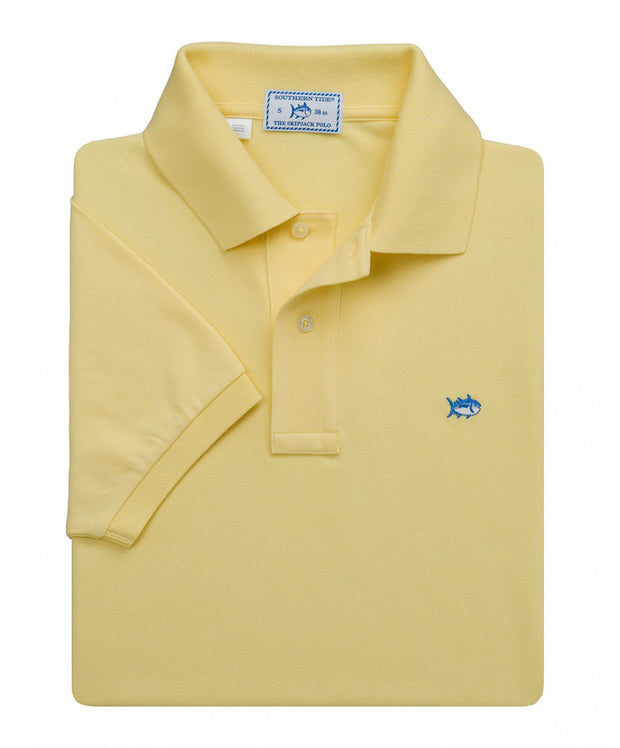 Southern Tide - Classic Skipjack Polo - Yellow
